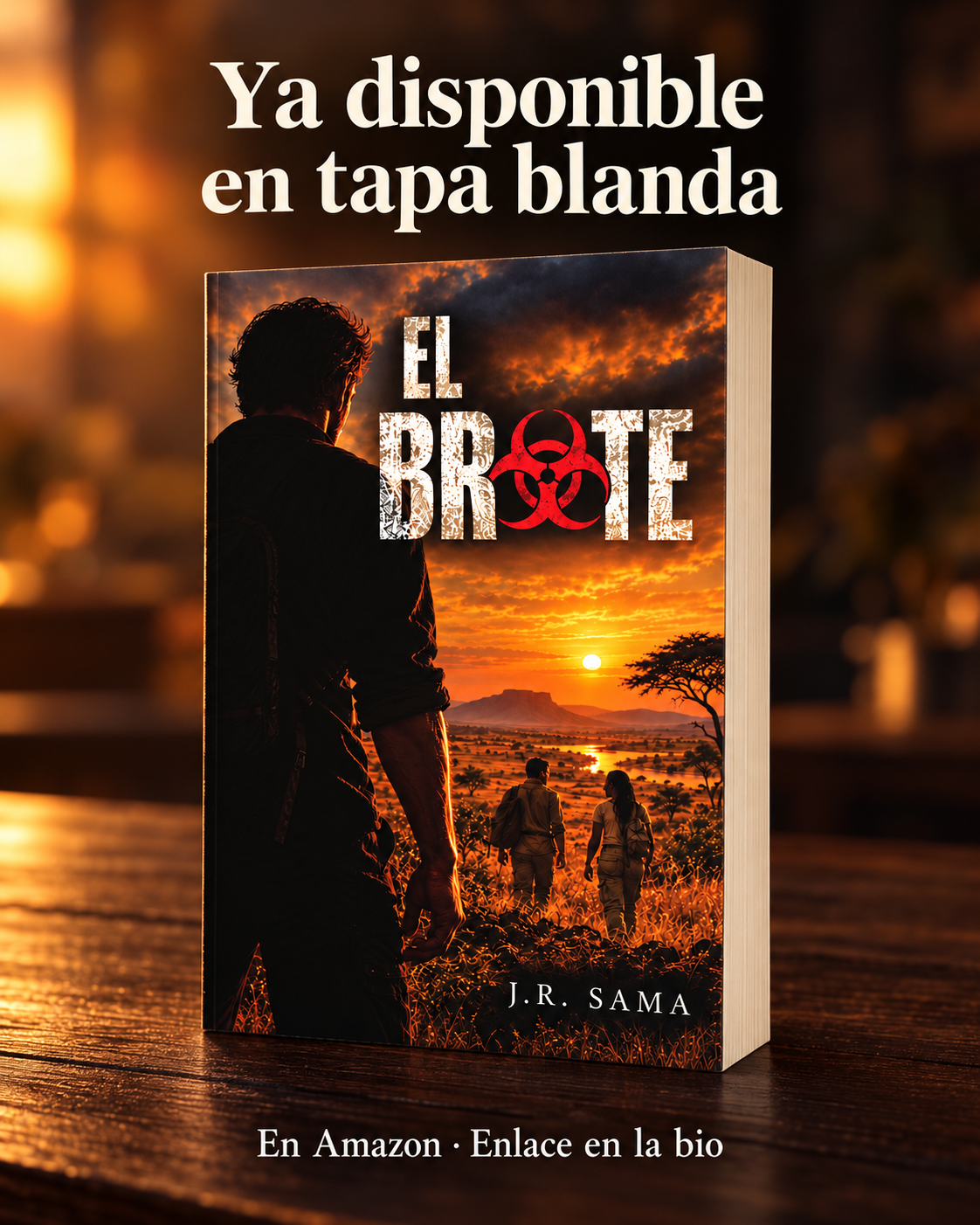 El brote, de J.R. Sama, ya disponible en tapa blanda